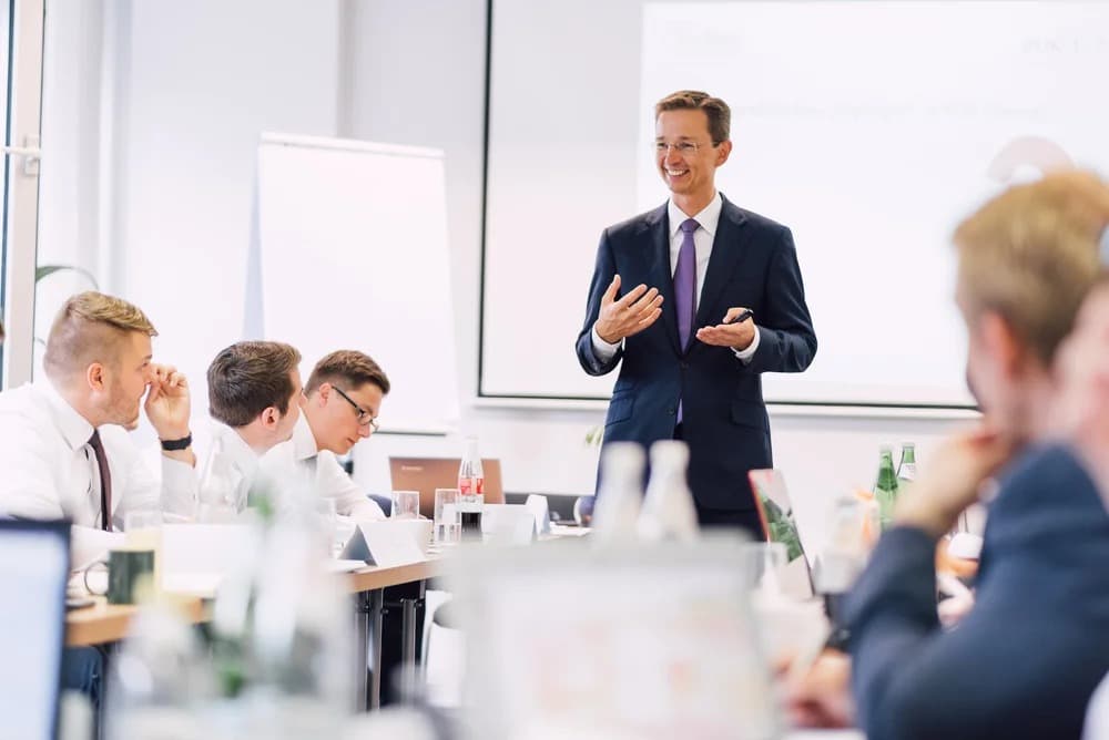 Referent vor Publikum, Corporate-Fotografie